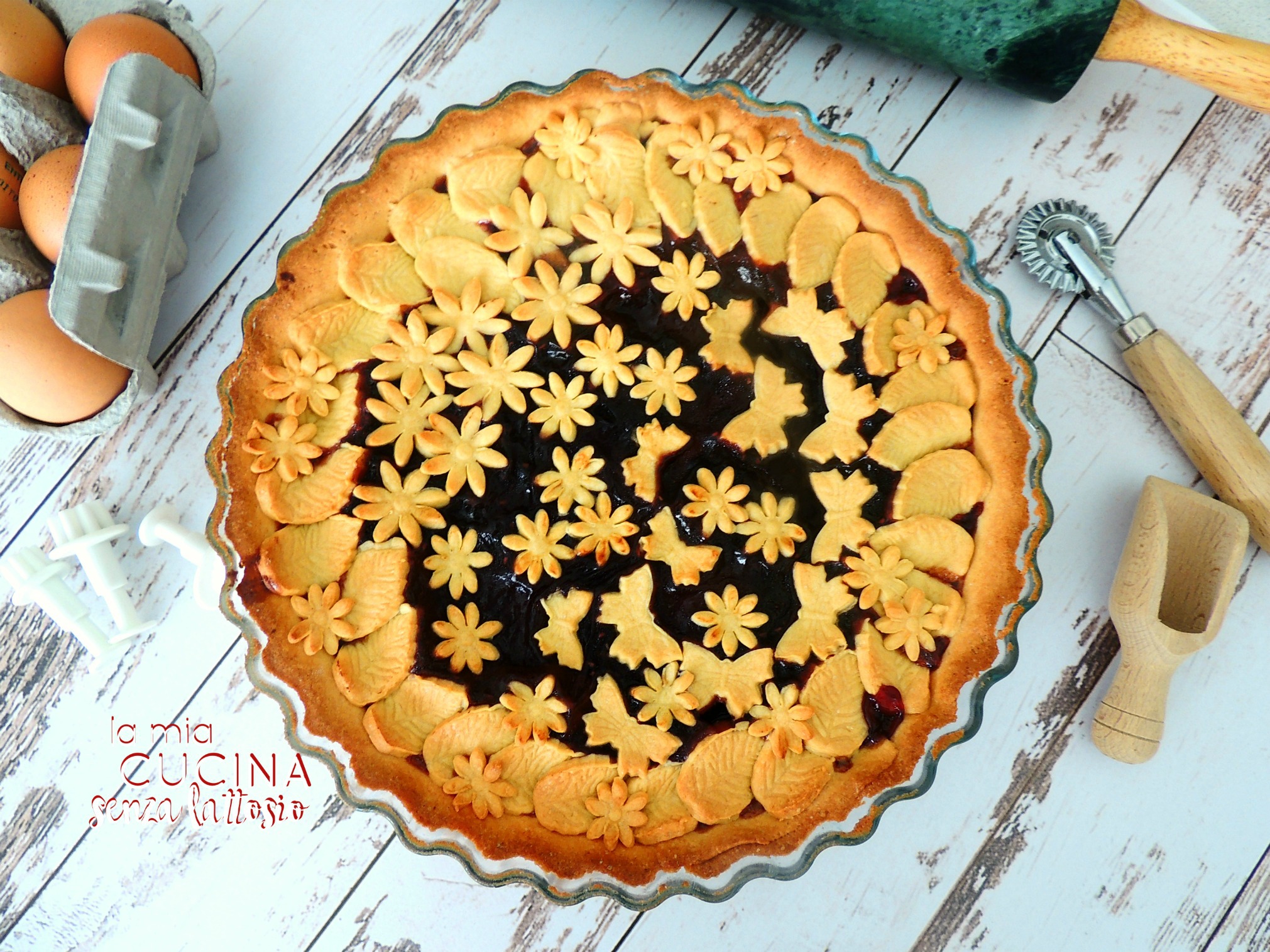 Crostata senza lattosio – frolla senza burro