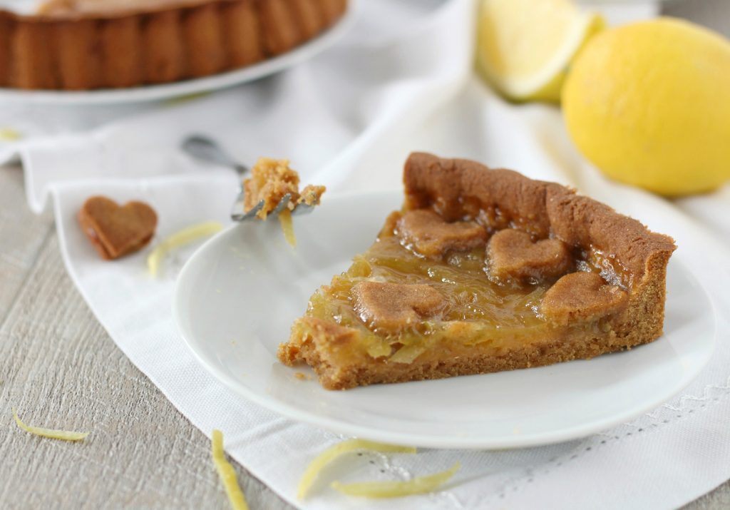 Crostata vegana al farro e bergamotto – senza uova e burro