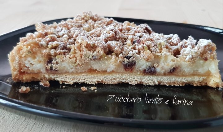 Crostata viaggio in sicilia, ricetta di maurizio santin