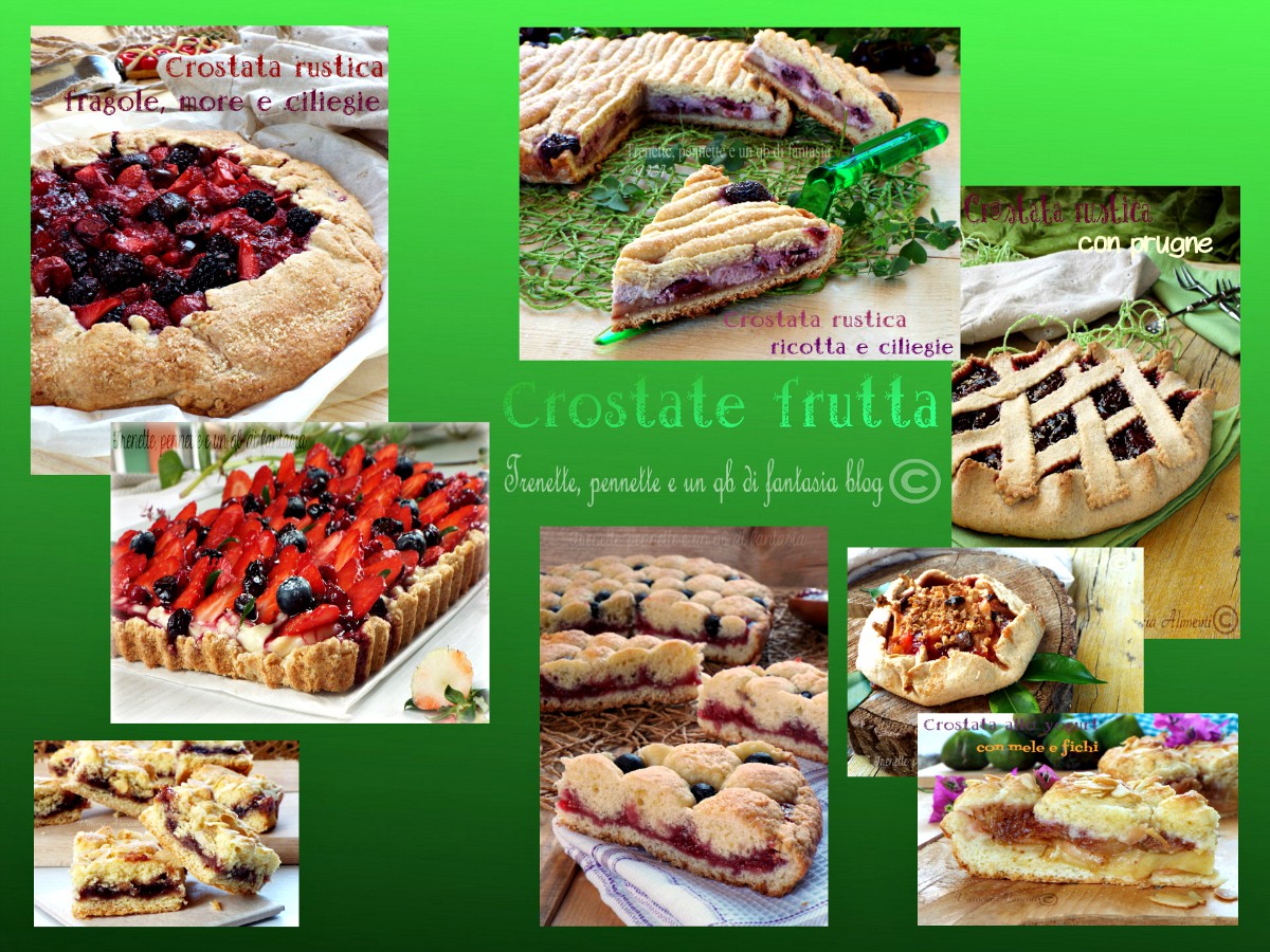 Crostate alla frutta