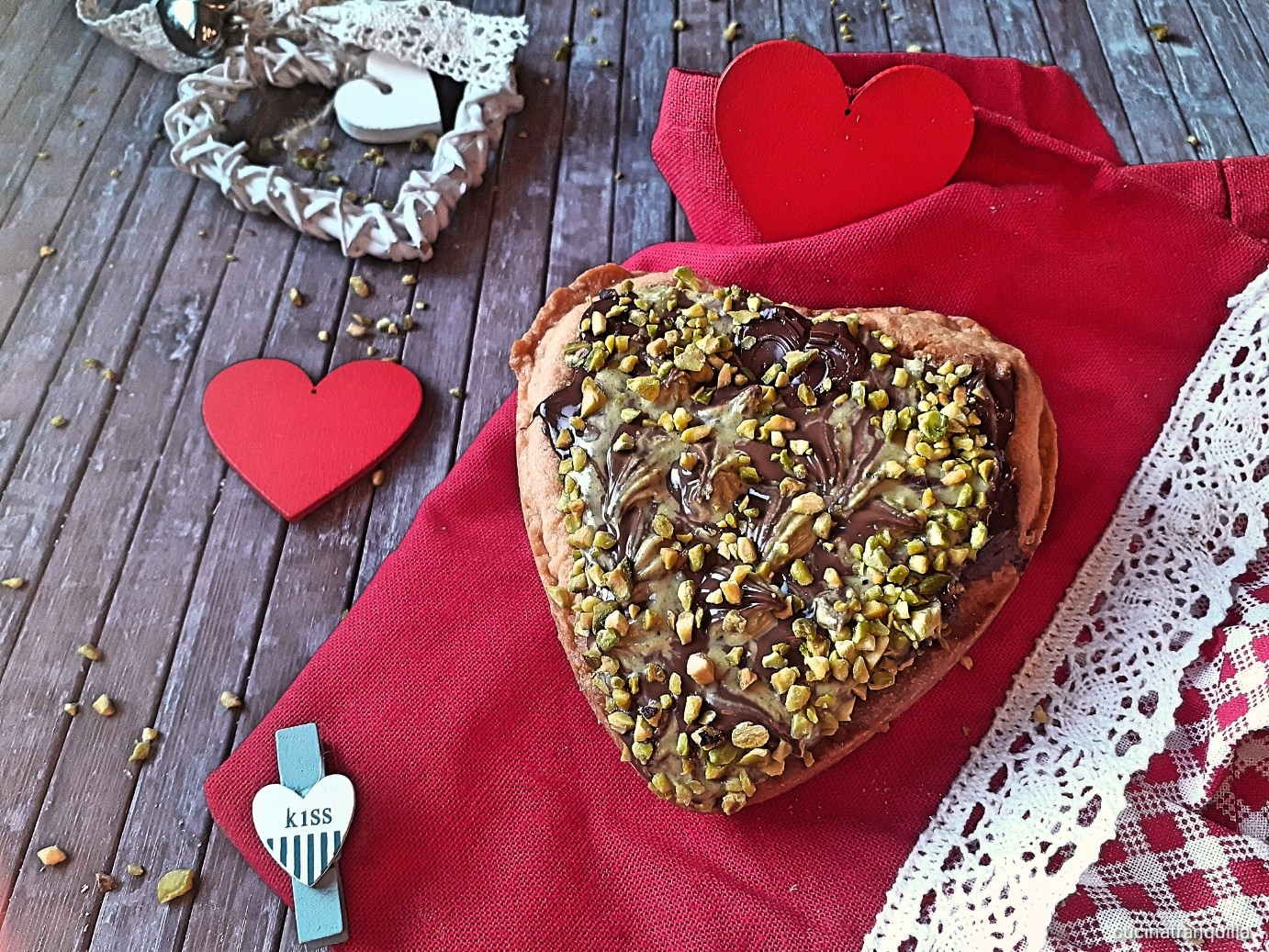 Crostatina di san valentino