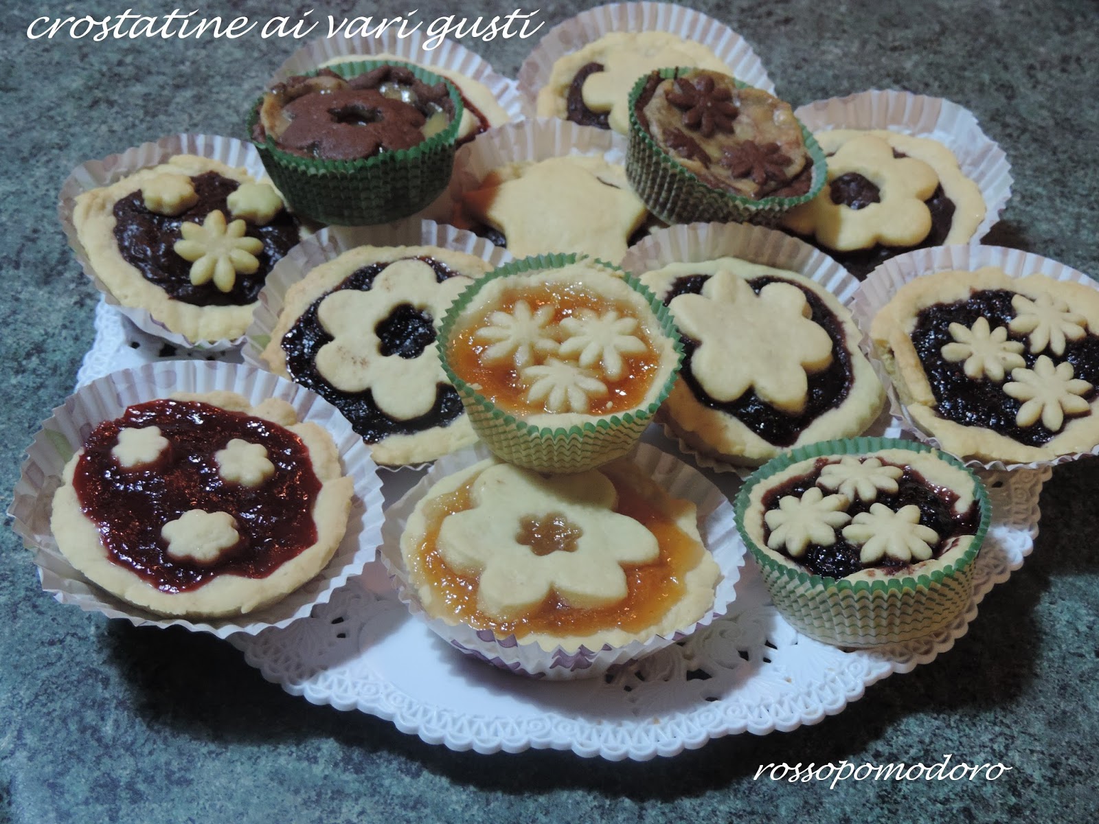 Crostatine ai vari gusti