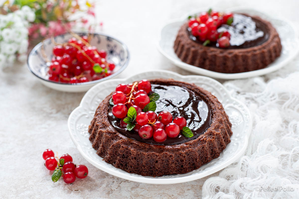 Crostatine al cioccolato