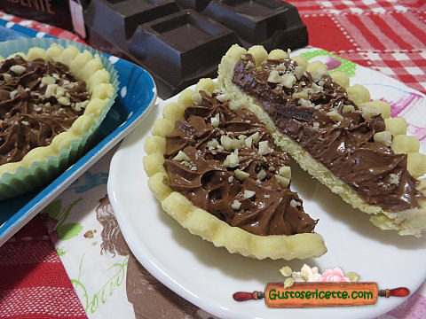 Crostatine al cioccolato