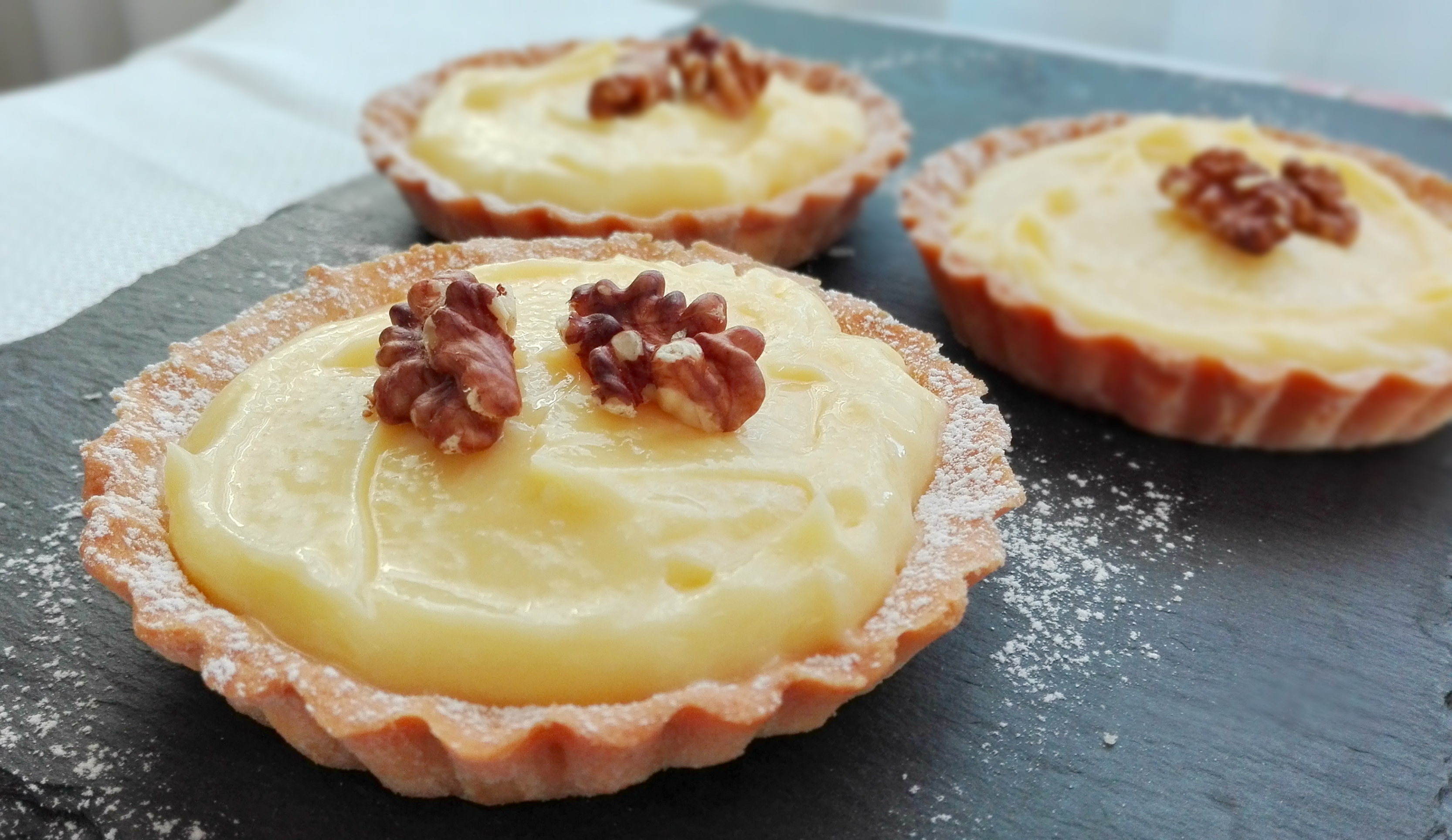 Crostatine al lemon curd