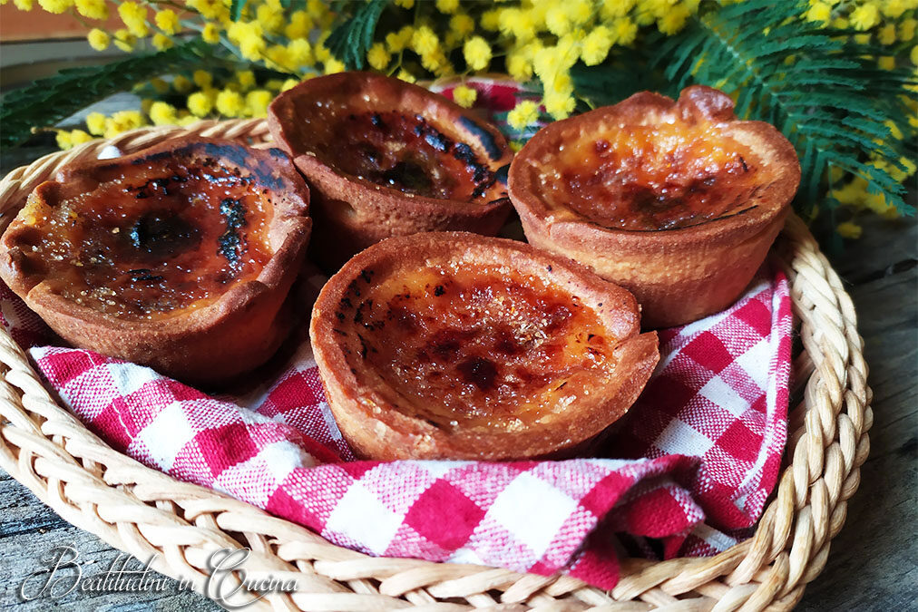 Crostatine alla creme brulèe