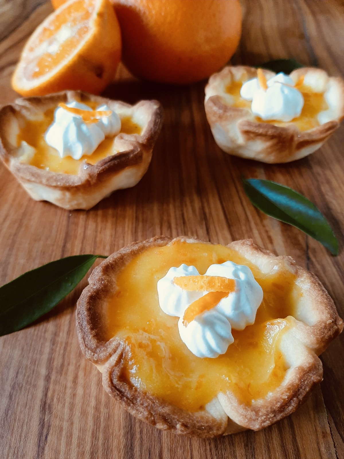 Crostatine all’arancia