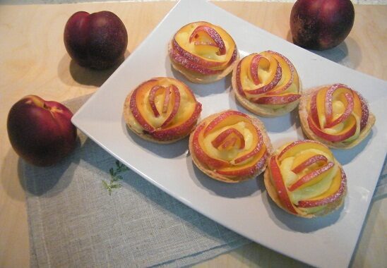 Crostatine alle pesche