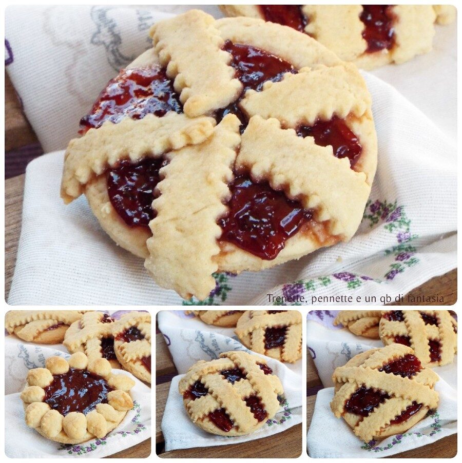 Crostatine all’olio con marmellata