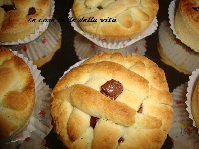 Crostatine con la nutella