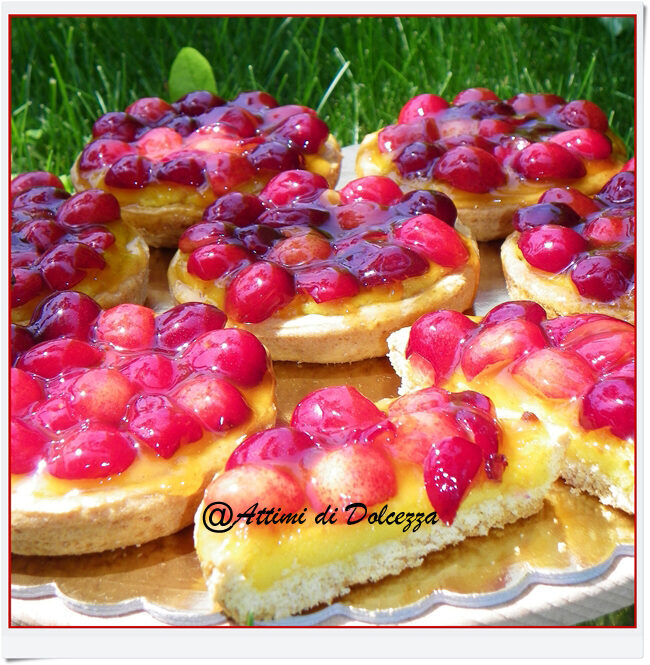Crostatine di ciliegie