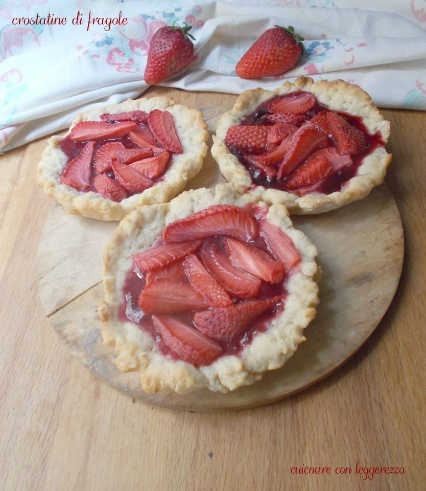 Crostatine di fragole