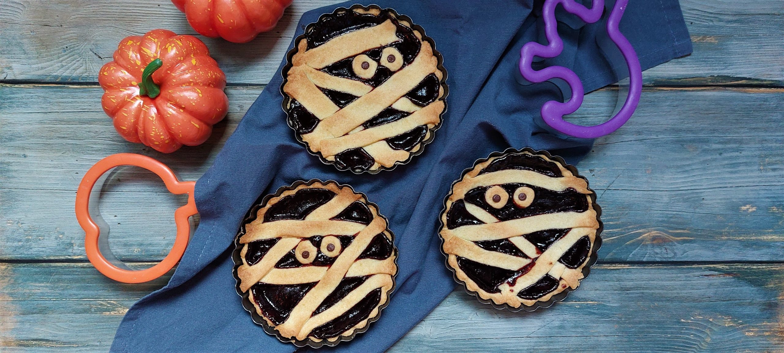 Crostatine mostruose per halloween