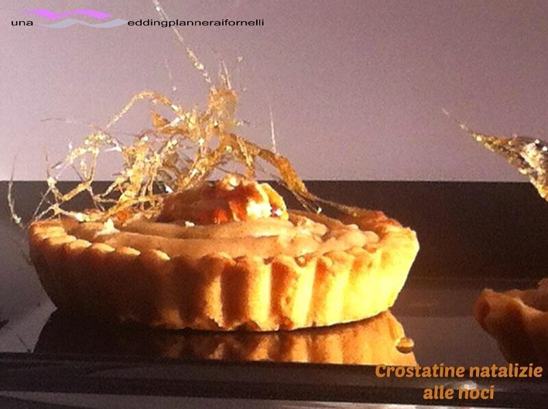 Crostatine natalizie alle noci
