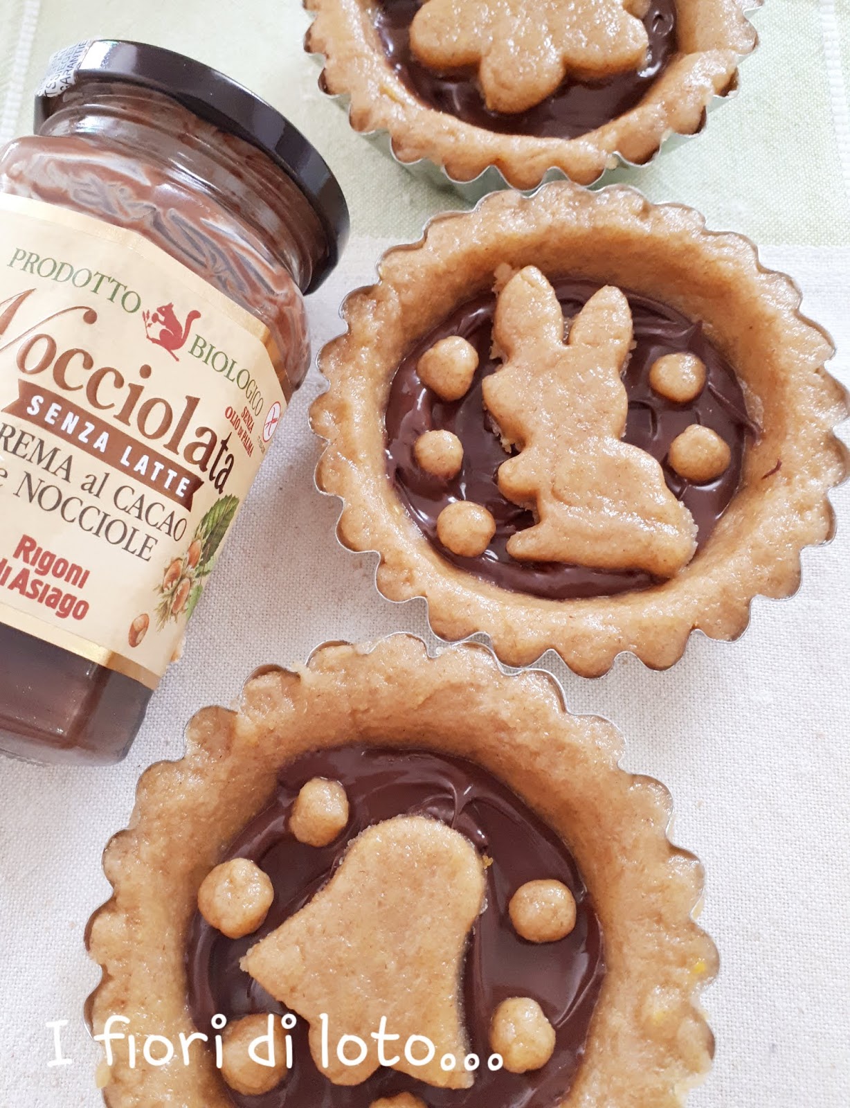 Crostatine pasquali al farro