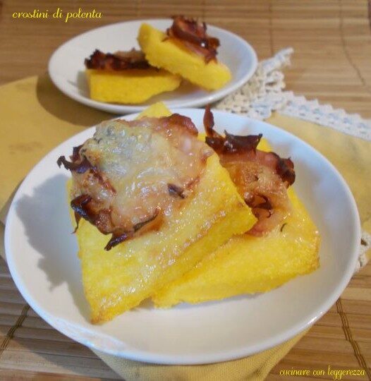 Crostini di polenta