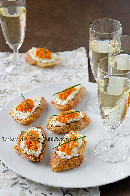 Crostini di Zucca e Formaggio