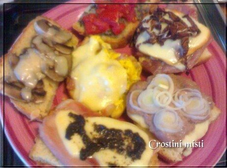 Crostini misti 3