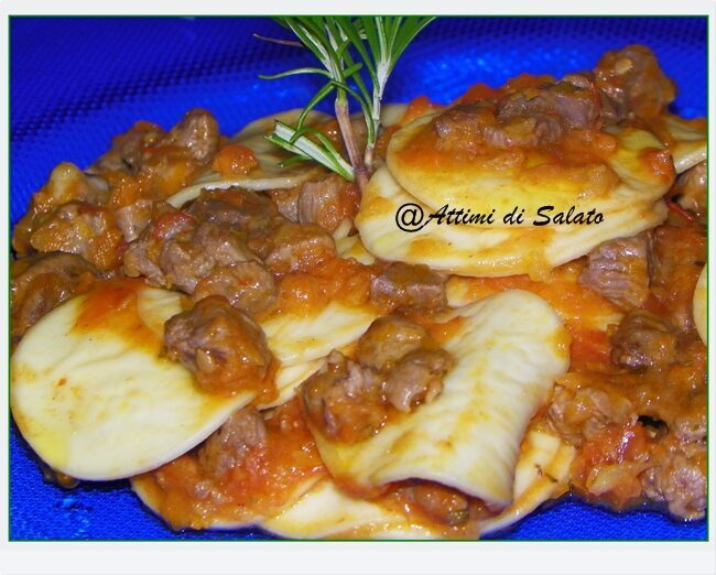 Croxetti al rag veloce di anatra