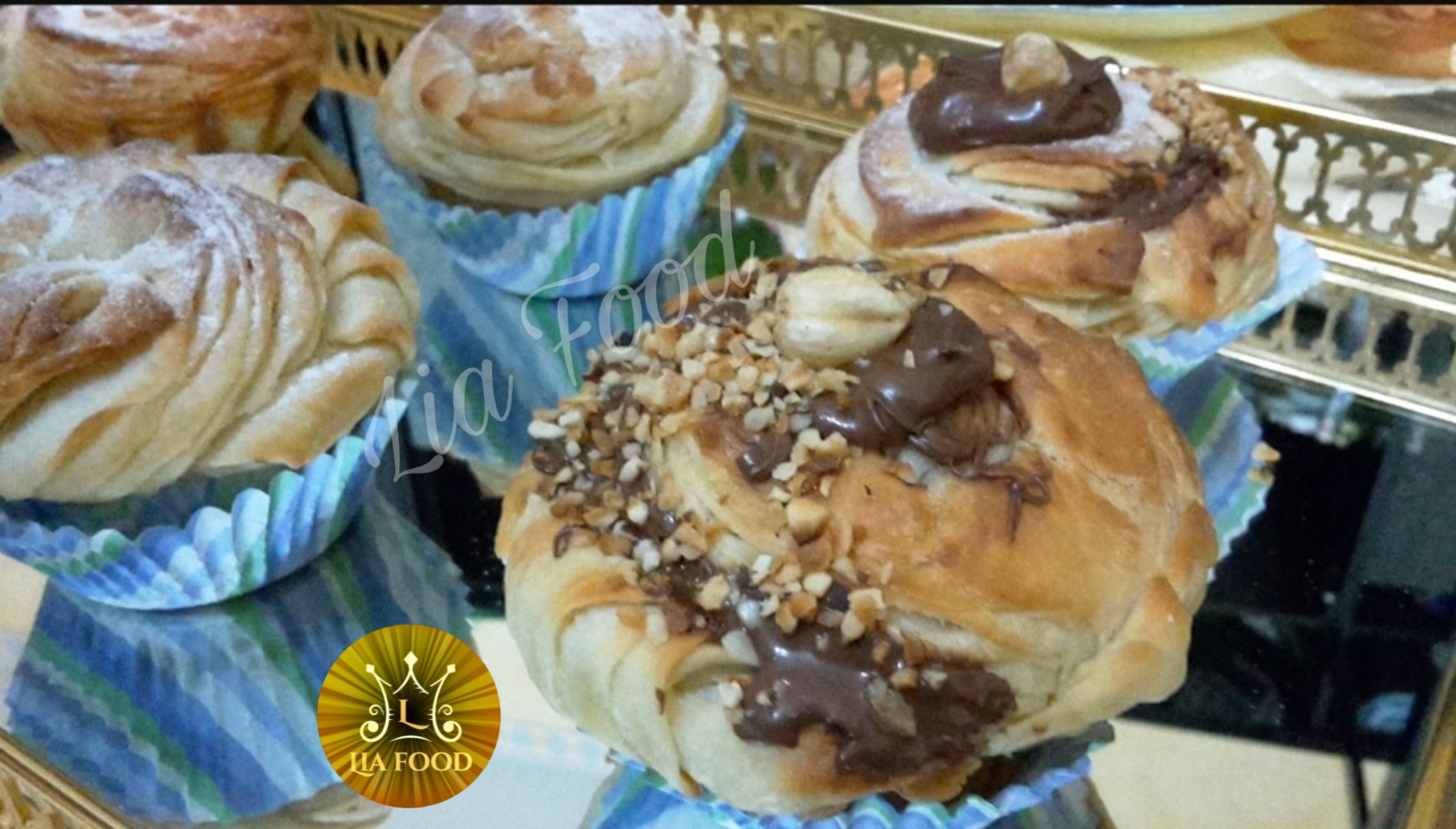 Cruffin alla nutella