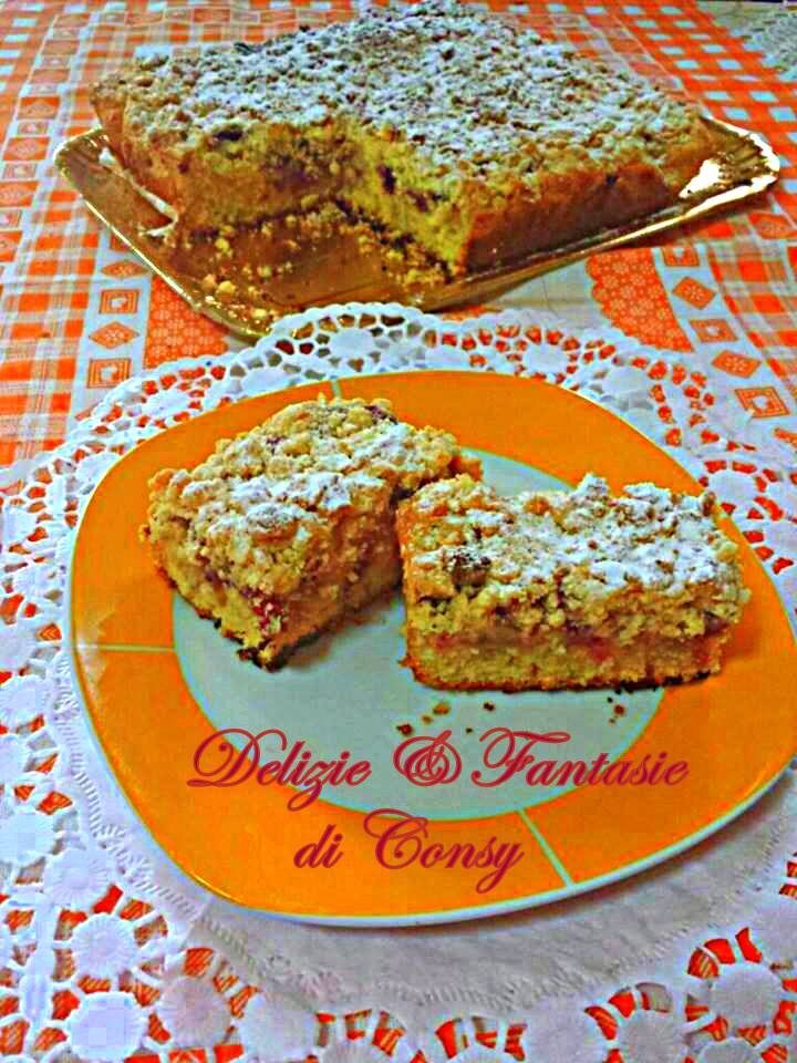 Crumble cake primavera