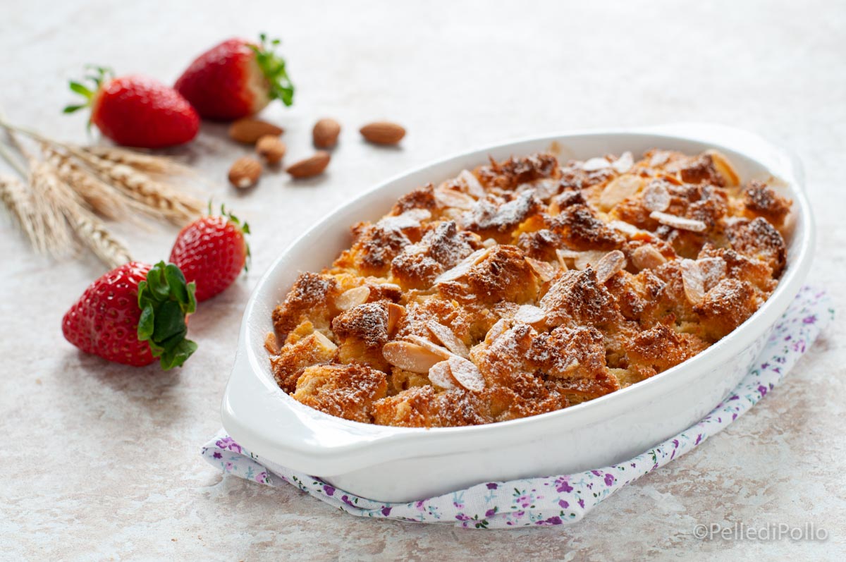 Crumble di fragole e colomba