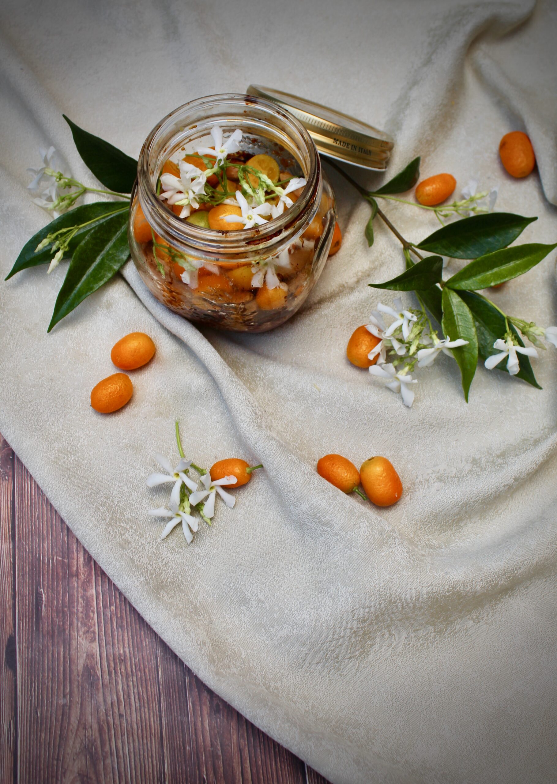 Crumble di kumquat nel vasetto (inghilterra)