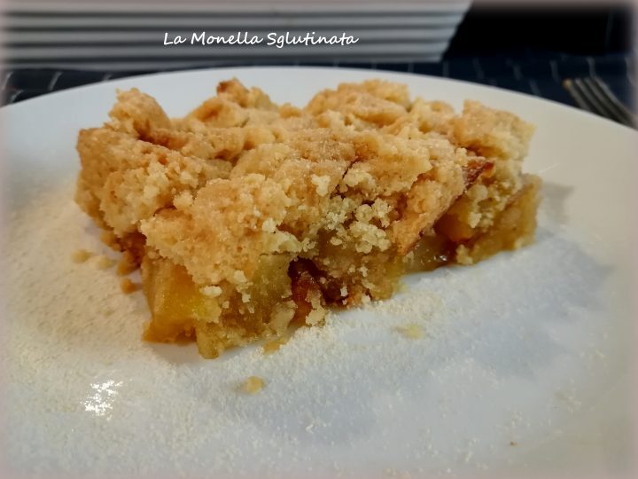 Crumble di mele al profumo di cannella