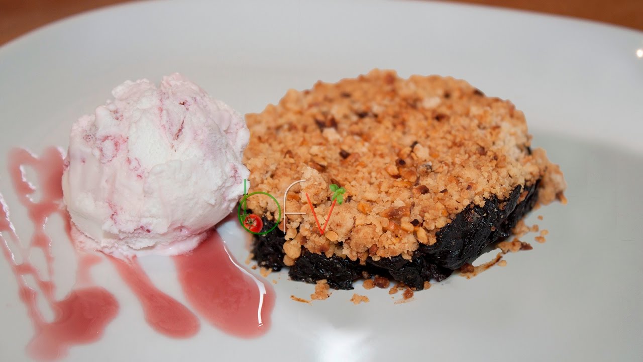 Crumble di prugne [videoricetta]