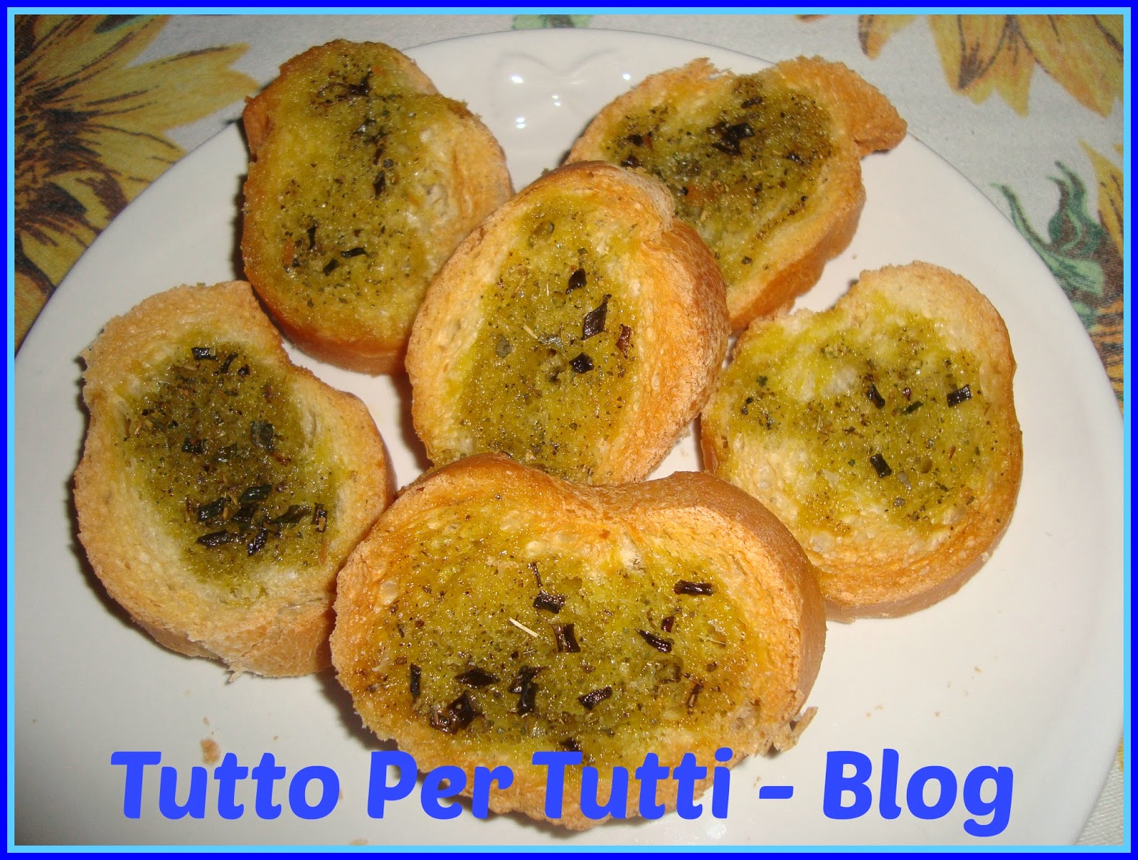 CUCINA – ANTIPASTI – CROSTINI VERDI