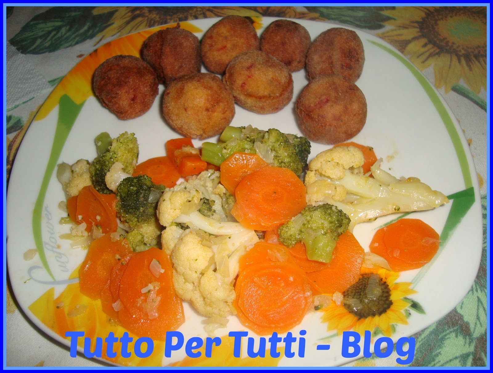 Cucina – contorni – tricolore al burro