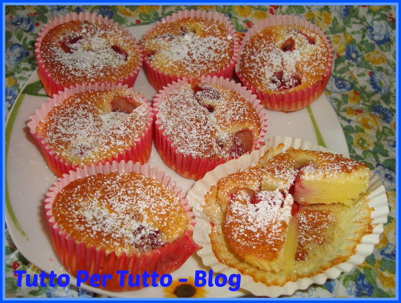 Cucina – dolce – mini clafoutis di frutta