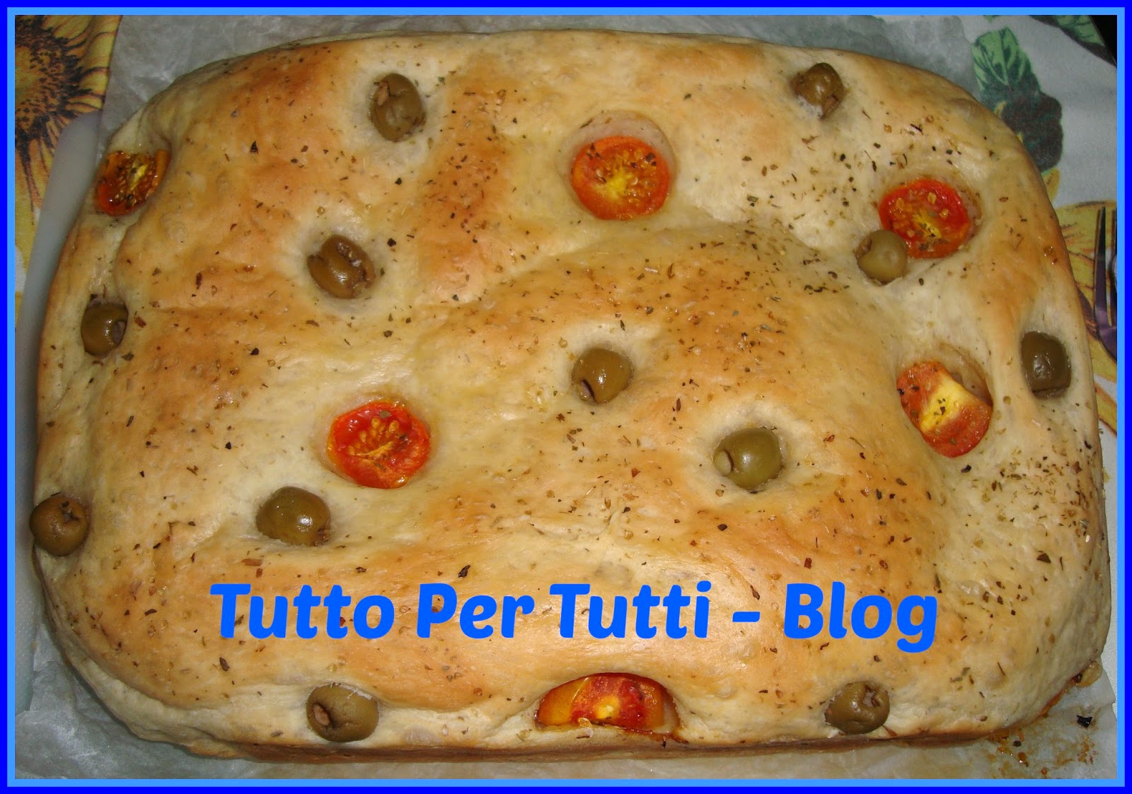Cucina – pane & co – focaccia pugliese