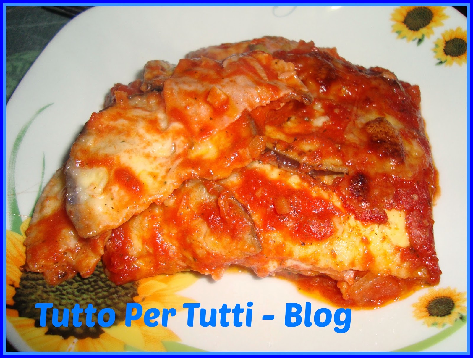 Cucina – primo & secondo piatto – melanzane alla parmigiana