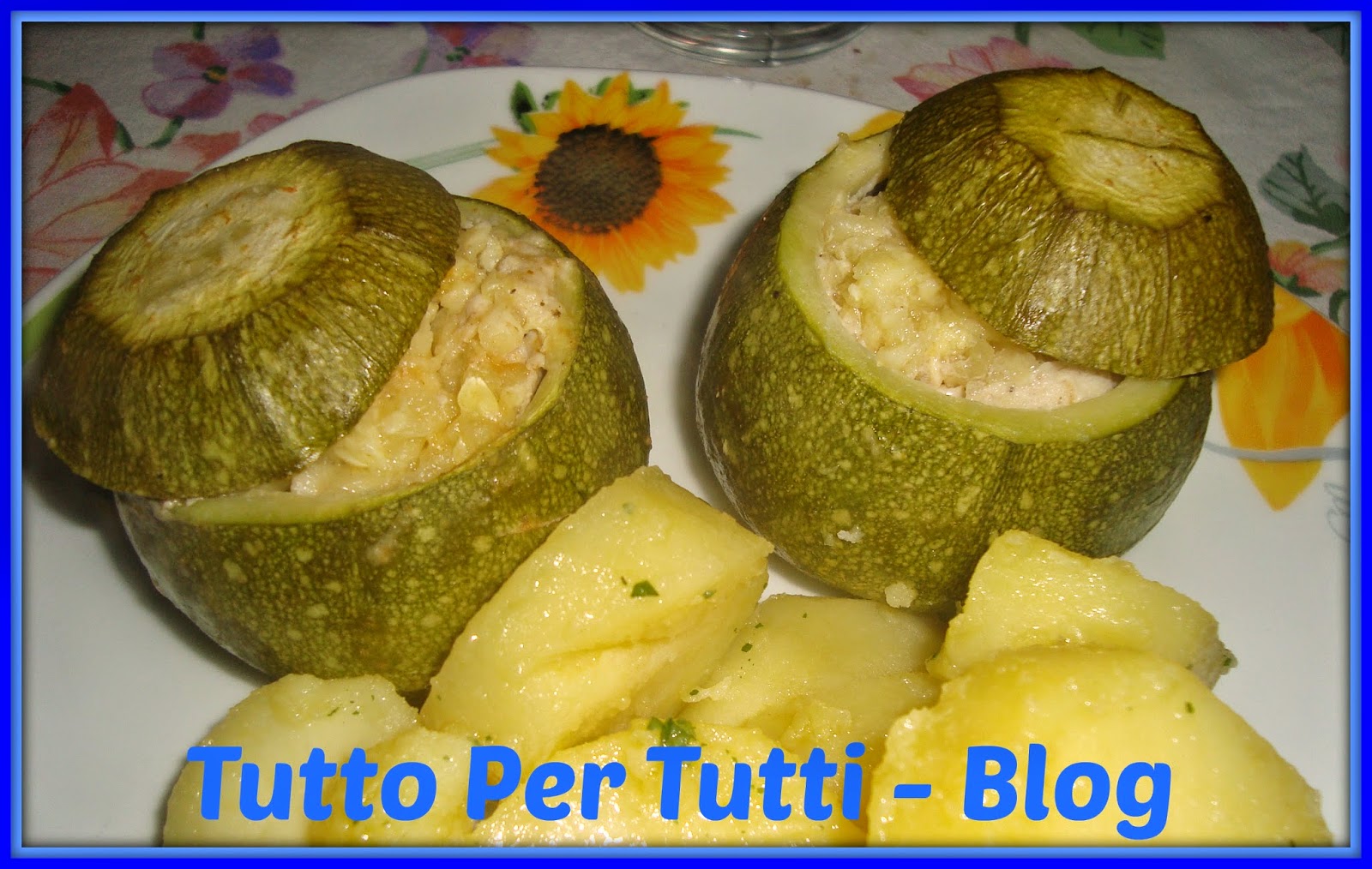 CUCINA – SECONDI PIATTI – ZUCCHINE RIPIENE