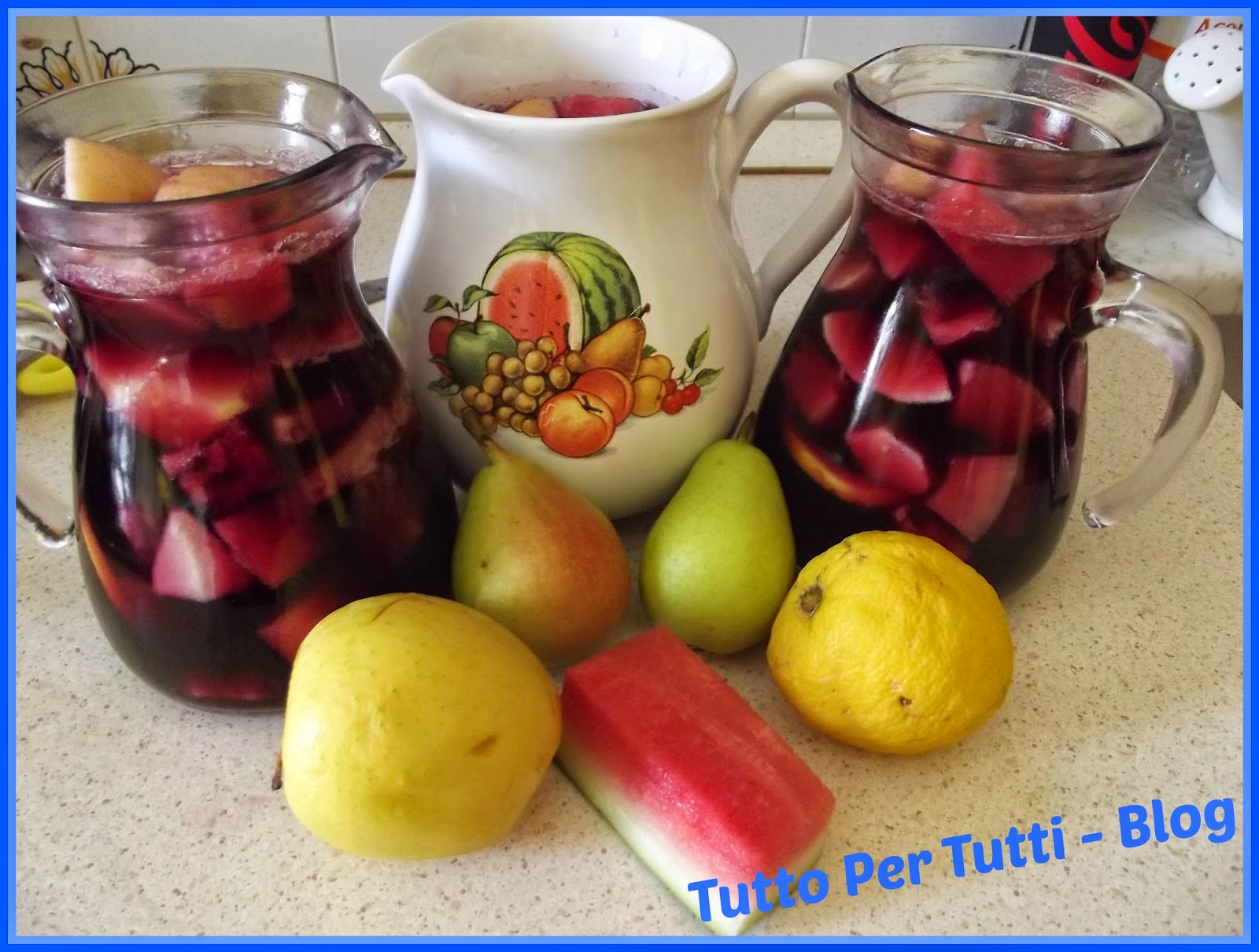 CUCINA - SPAGNA - SANGRIA... a modo mio