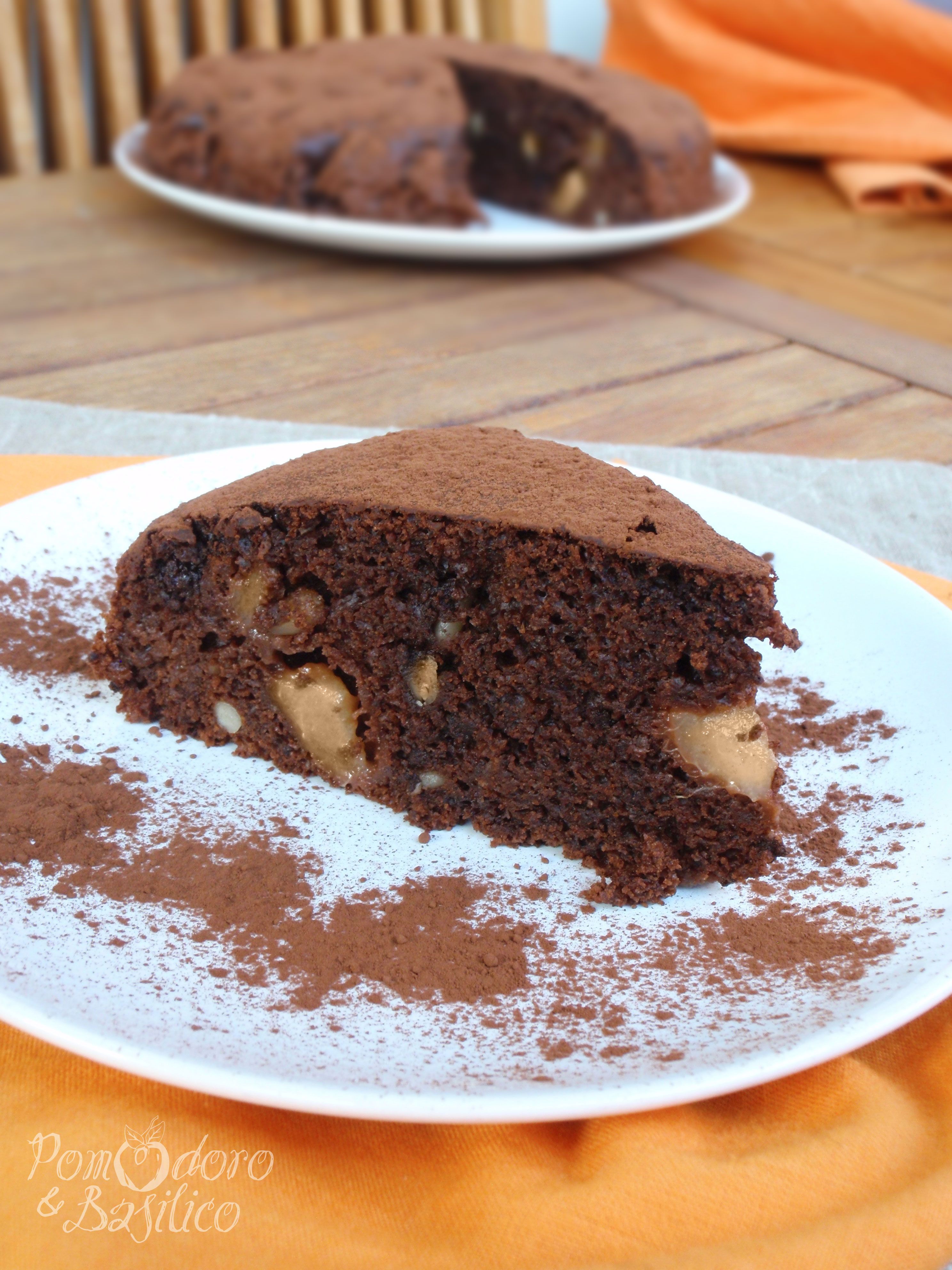 Cuciniamo assieme – torta cacao e pere