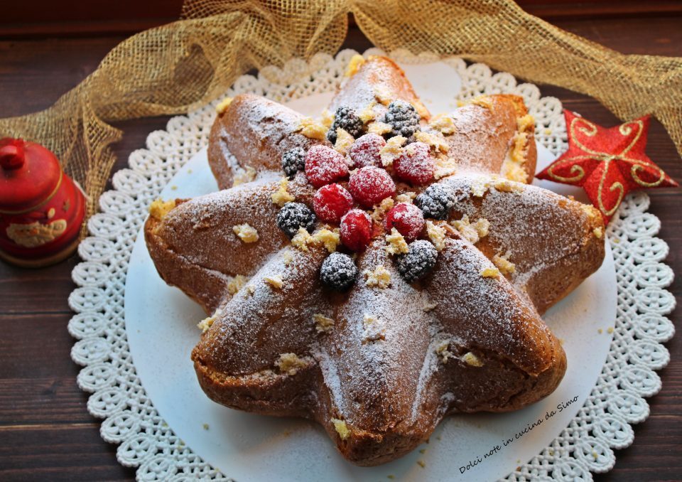 Cuor di pandoro farcito