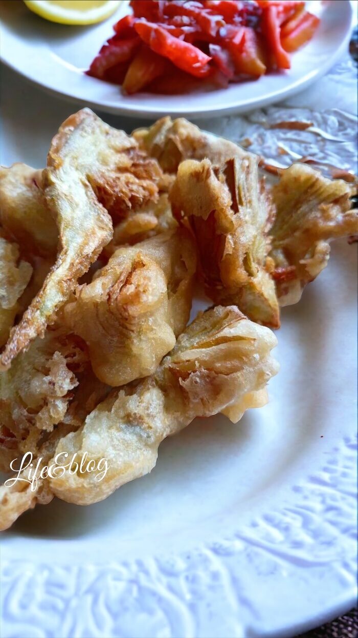 Cuori di carciofi surgelati fritti