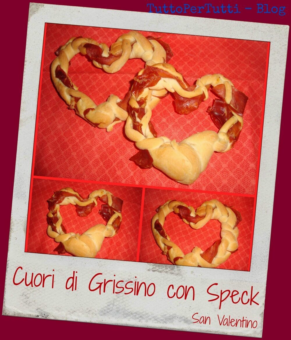 Cuori di grissino con speck – s.valentino