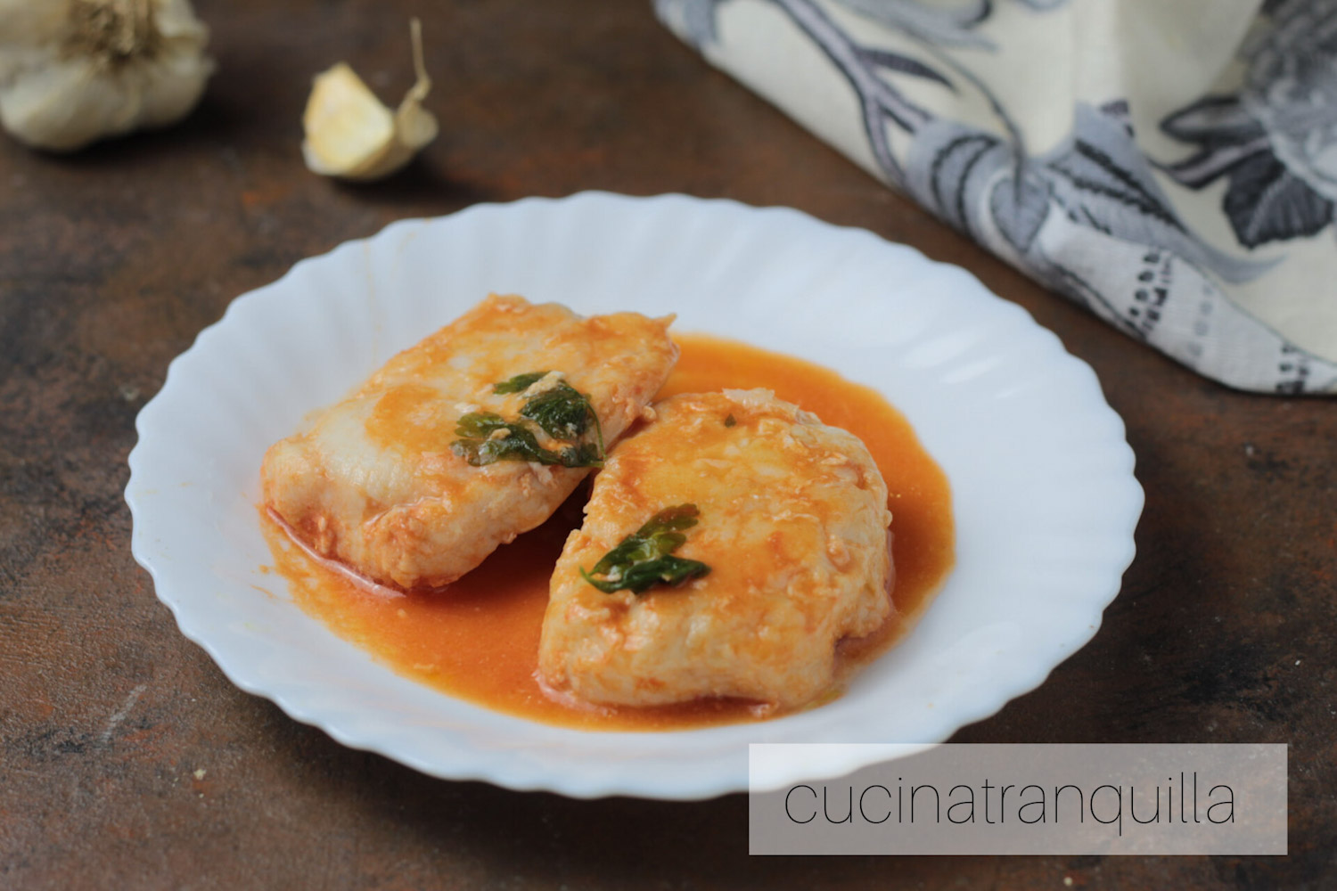 Cuori di merluzzo al sugo