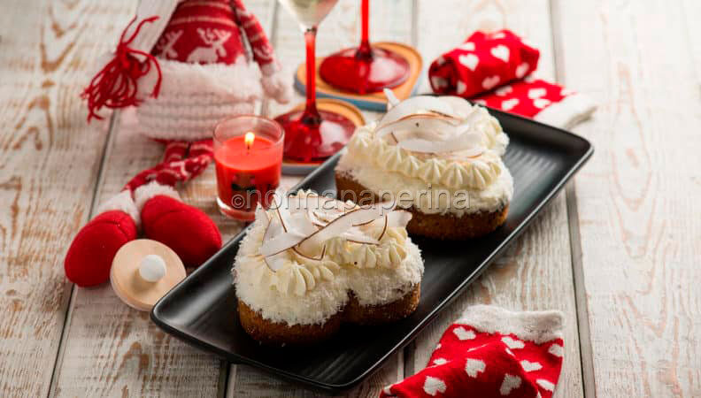 Cuori di riso venere al cocco per un romantico capodanno
