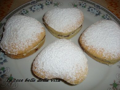 Cuoricini con la nutella