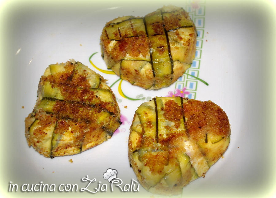 Cuoricini di zucchine con morbido ripieno