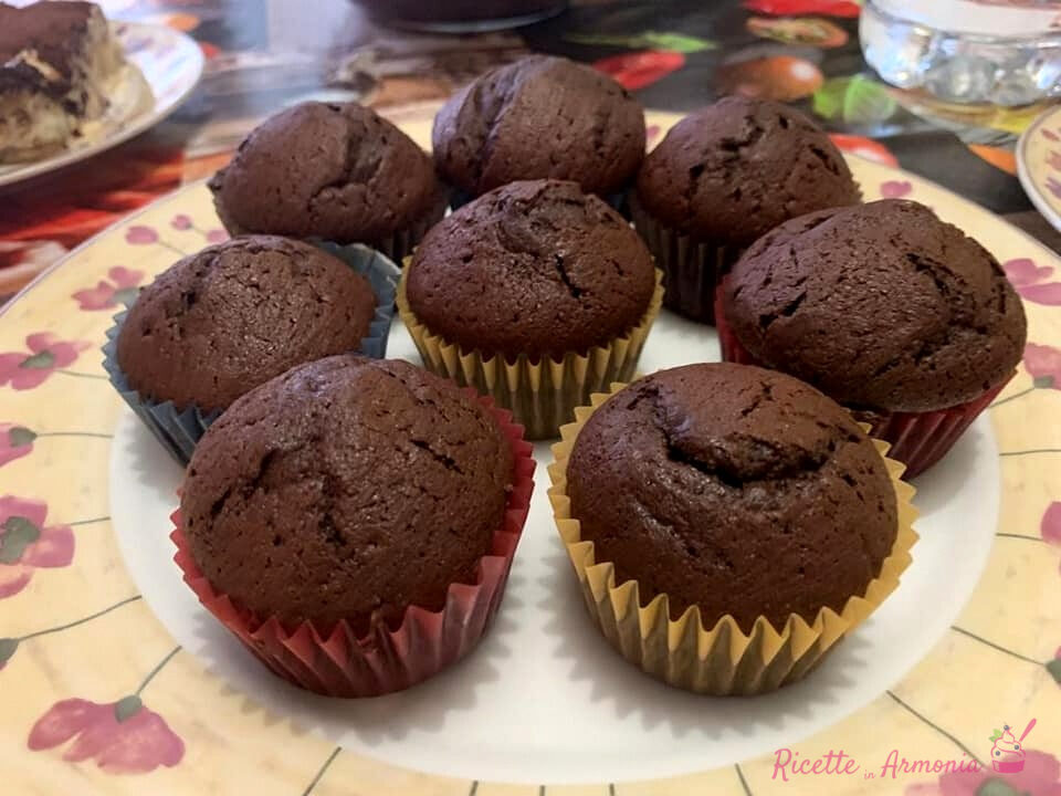 Cupcake al cacao amaro