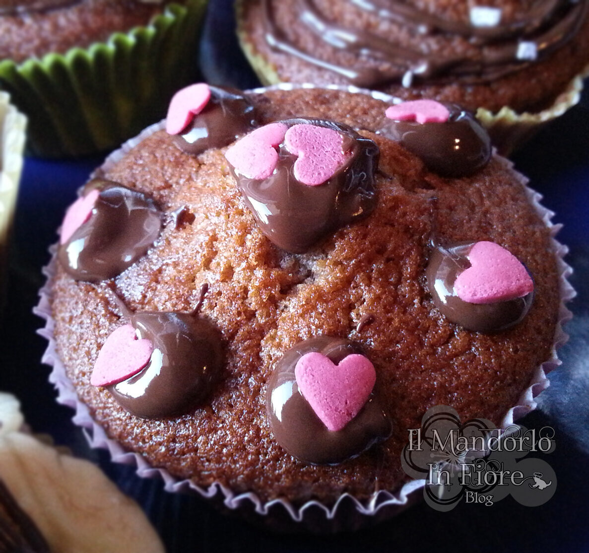 Cupcake al doppio cioccolato