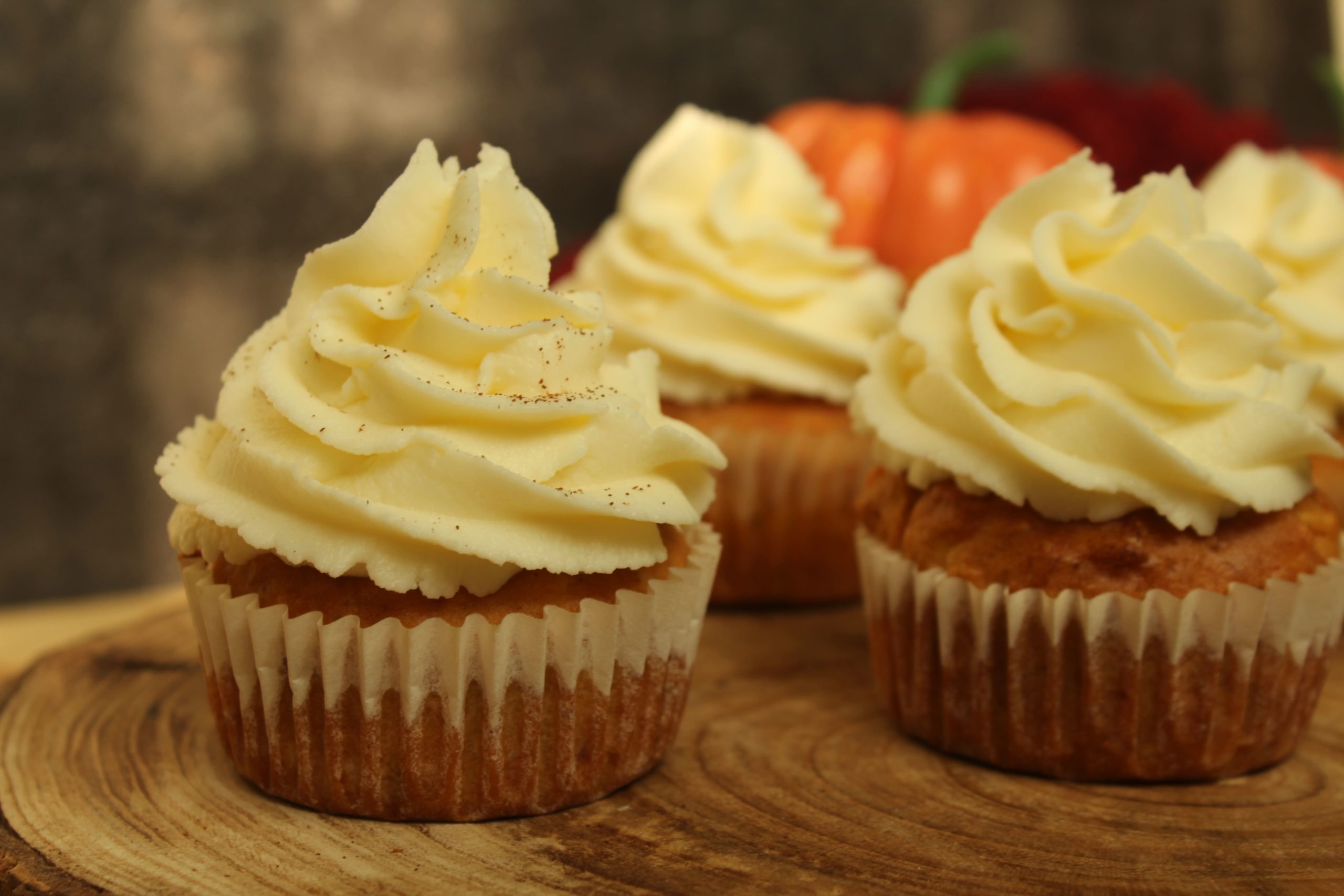 Cupcake alle carote con frosting al mascarpone
