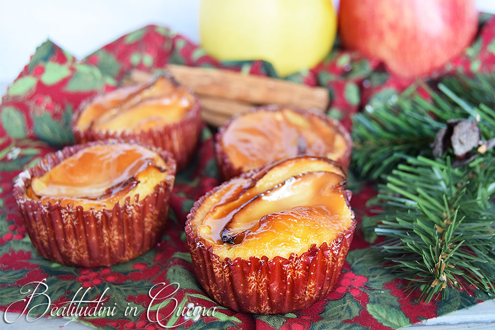Cupcake alle mele caramellate
