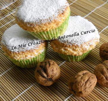 Cupcake alle noci