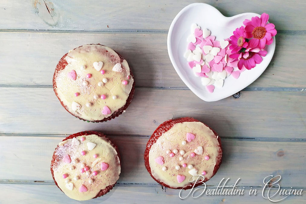 Cupcake cocco e fragola
